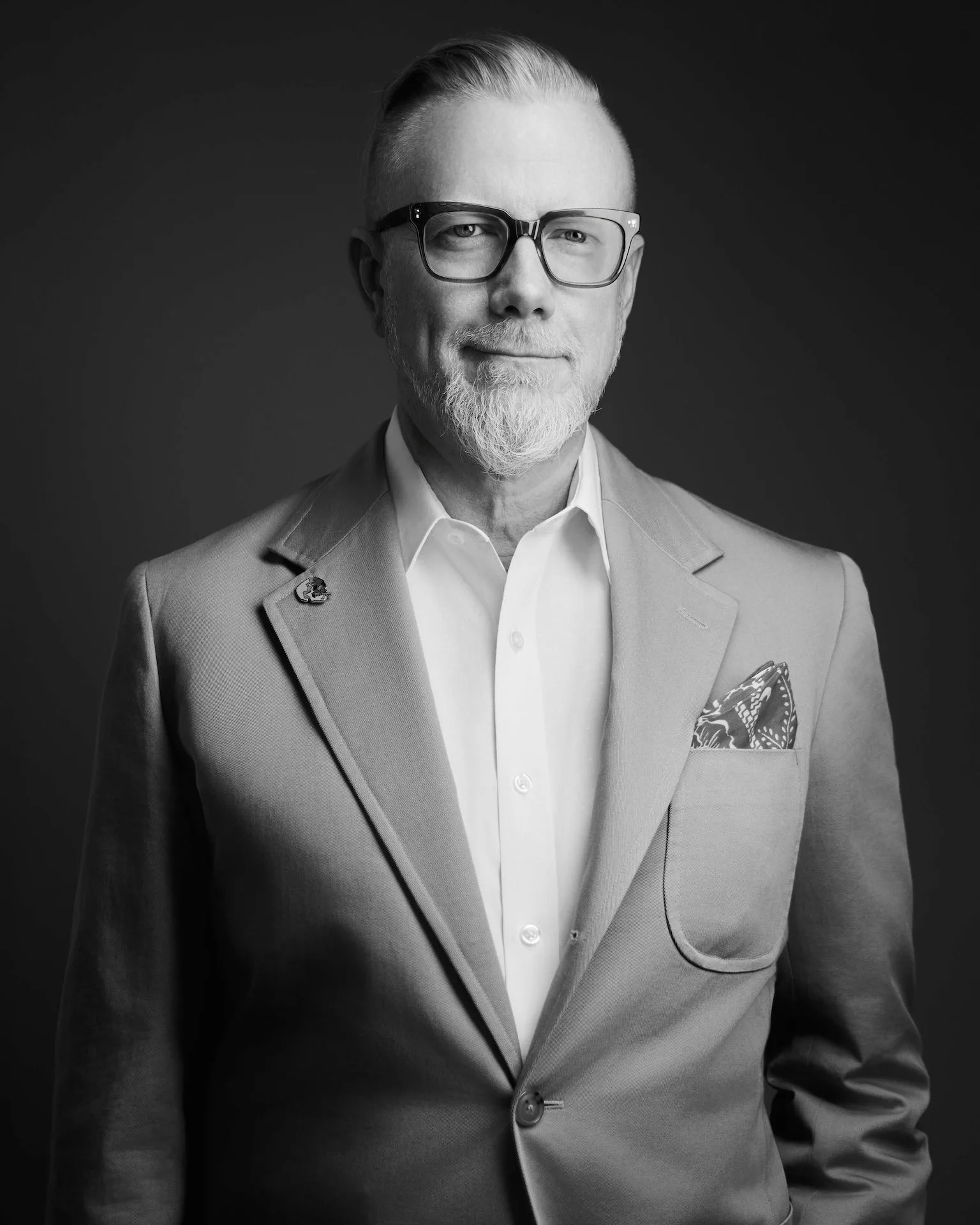 Kyle corporate headshot with polished finish