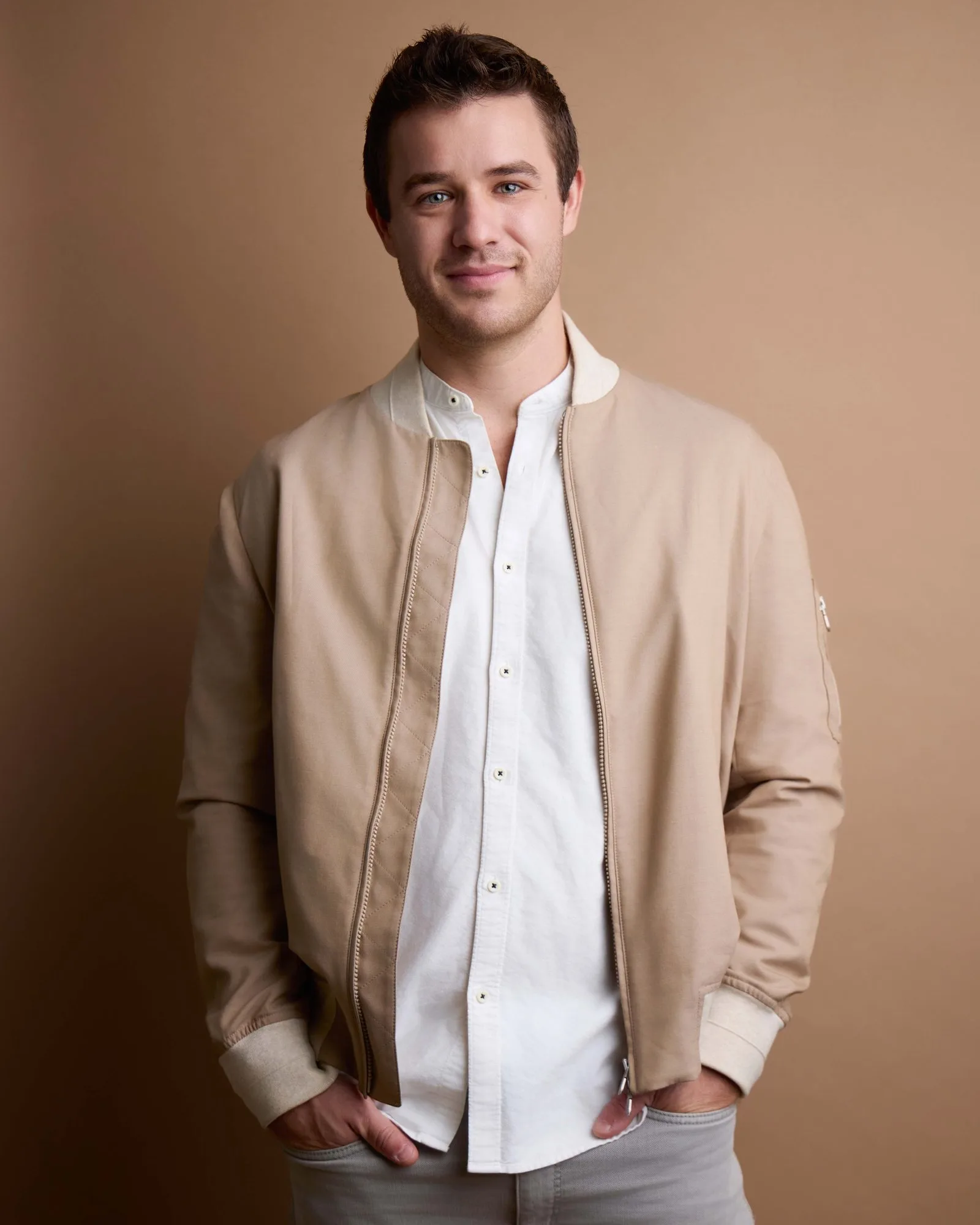 Kyle executive portrait with studio lighting